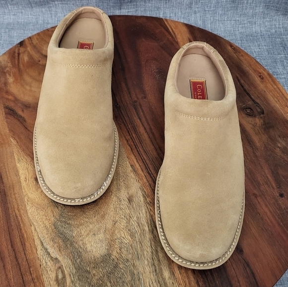 Cole Haan Country Suede Mule Slip-On Clog Tan Women's 8M - Picture 7 of 11